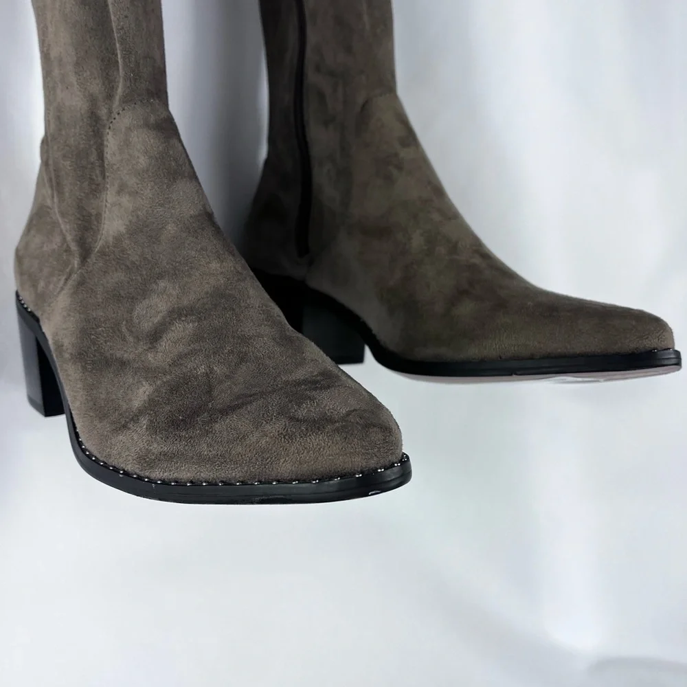 Steven by Steve Madden Wein over the knee boot NWOT